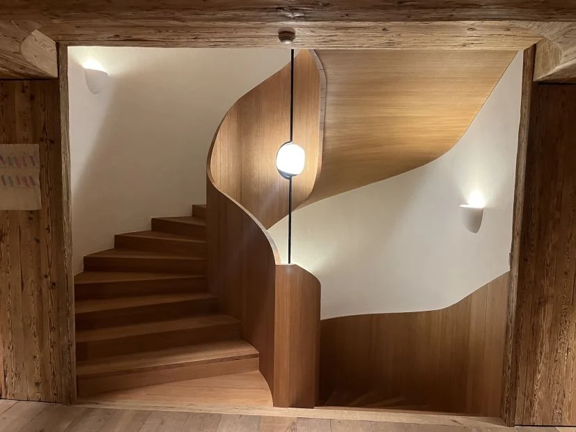 Individuell gefertigte Holztreppe